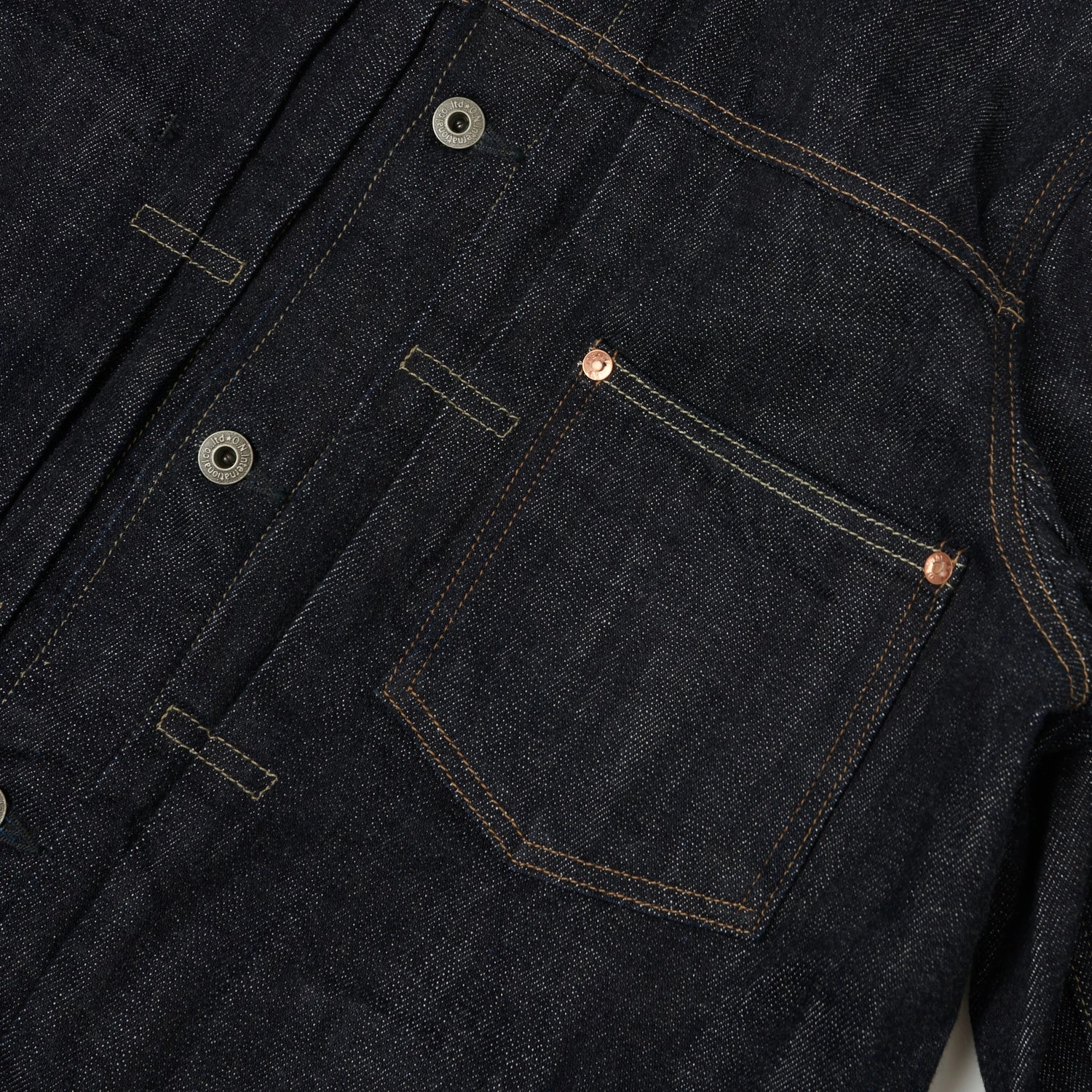 ONI Denim 03128 12oz Loose Weave Denim Coverall Jacket