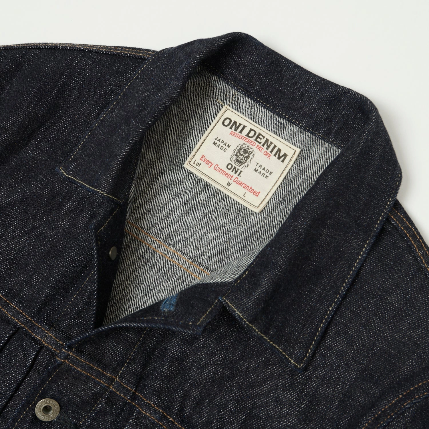 ONI Denim 03128 12oz Loose Weave Denim Coverall Jacket