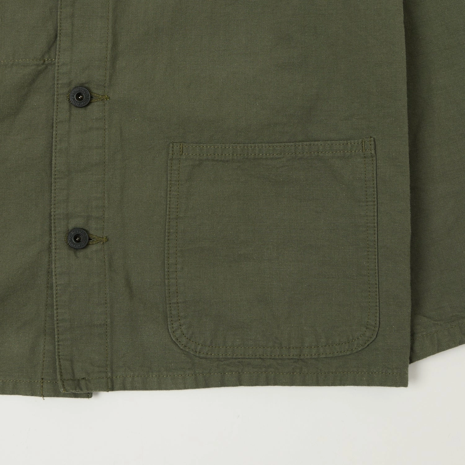 ONI Denim 03500-8GG 8oz 'Beta Chambray' Coverall Jacket - Green Grey