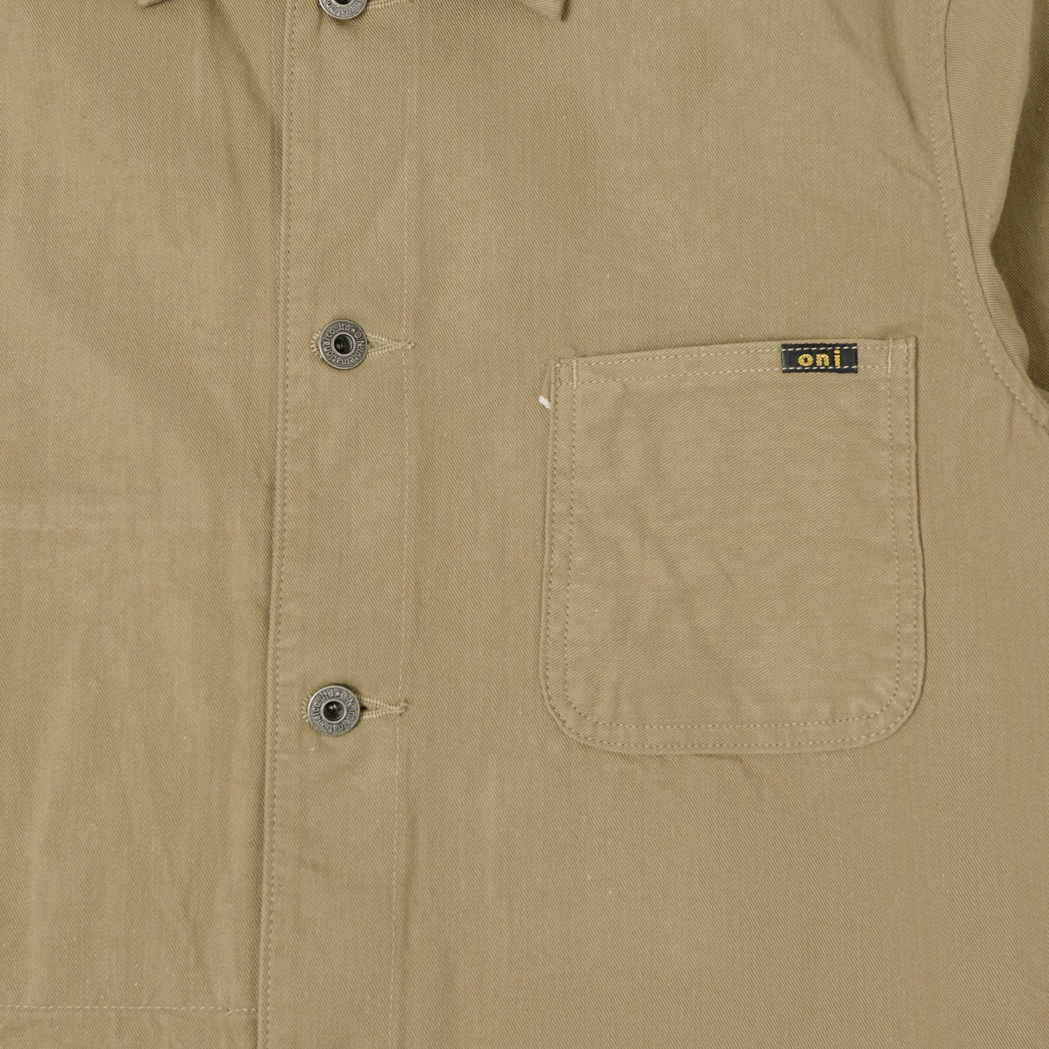 ONI Denim 03501-SVC-KHB Coverall Jacket - Beige