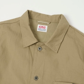 ONI Denim 03501-SVC-KHB Coverall Jacket - Beige