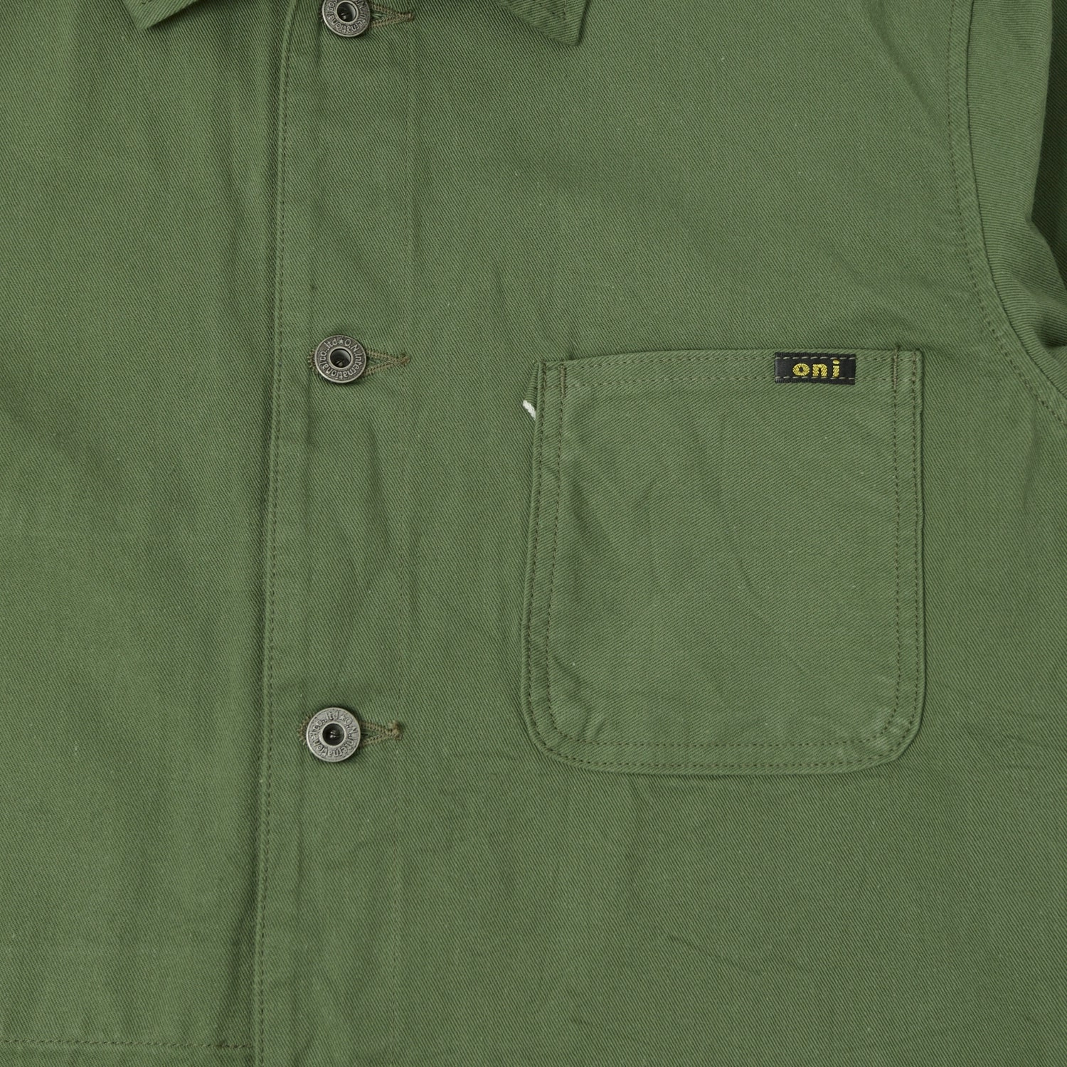 ONI Denim 03501-SVC-LOL Coverall Jacket - Light Olive
