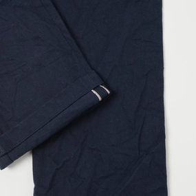 ONI Denim 727FR 12oz French Navy Sulfur Slim Straight Chino - Rinsed