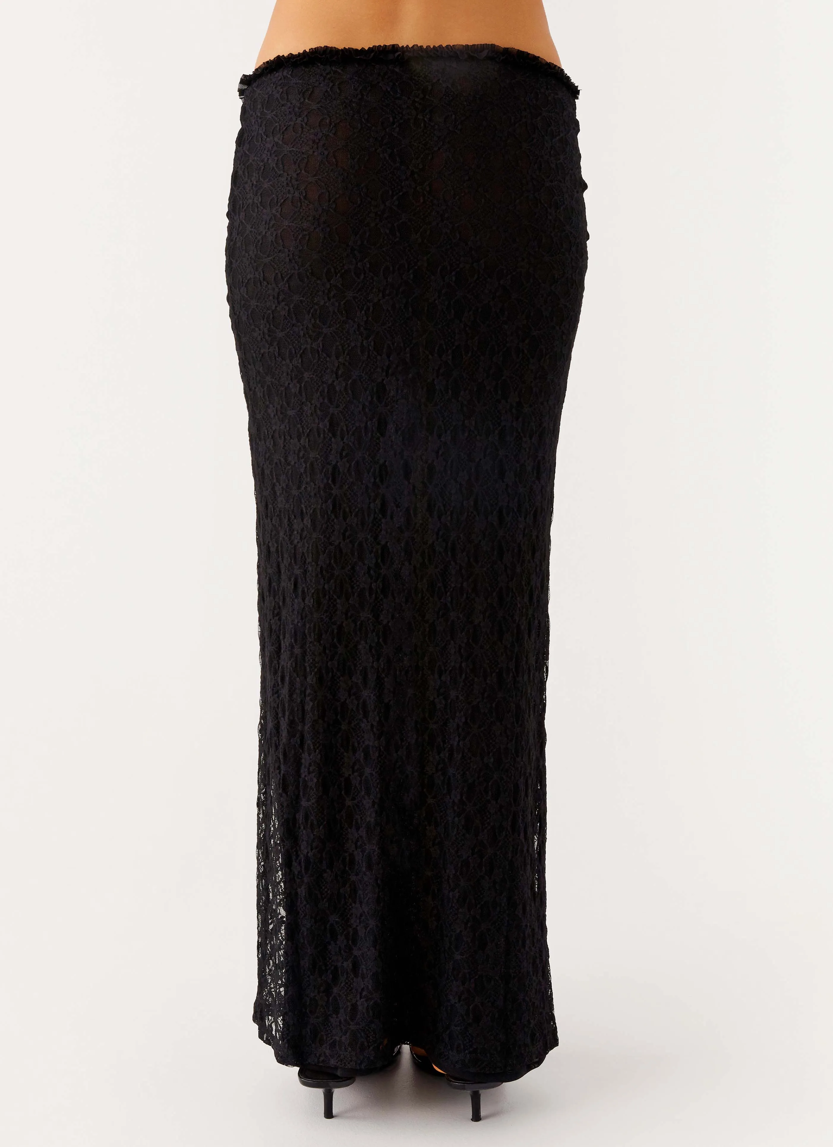 Smooth Layer Ophira Maxi Skirt - Black
