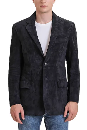 Orlith Black Suede Blazer