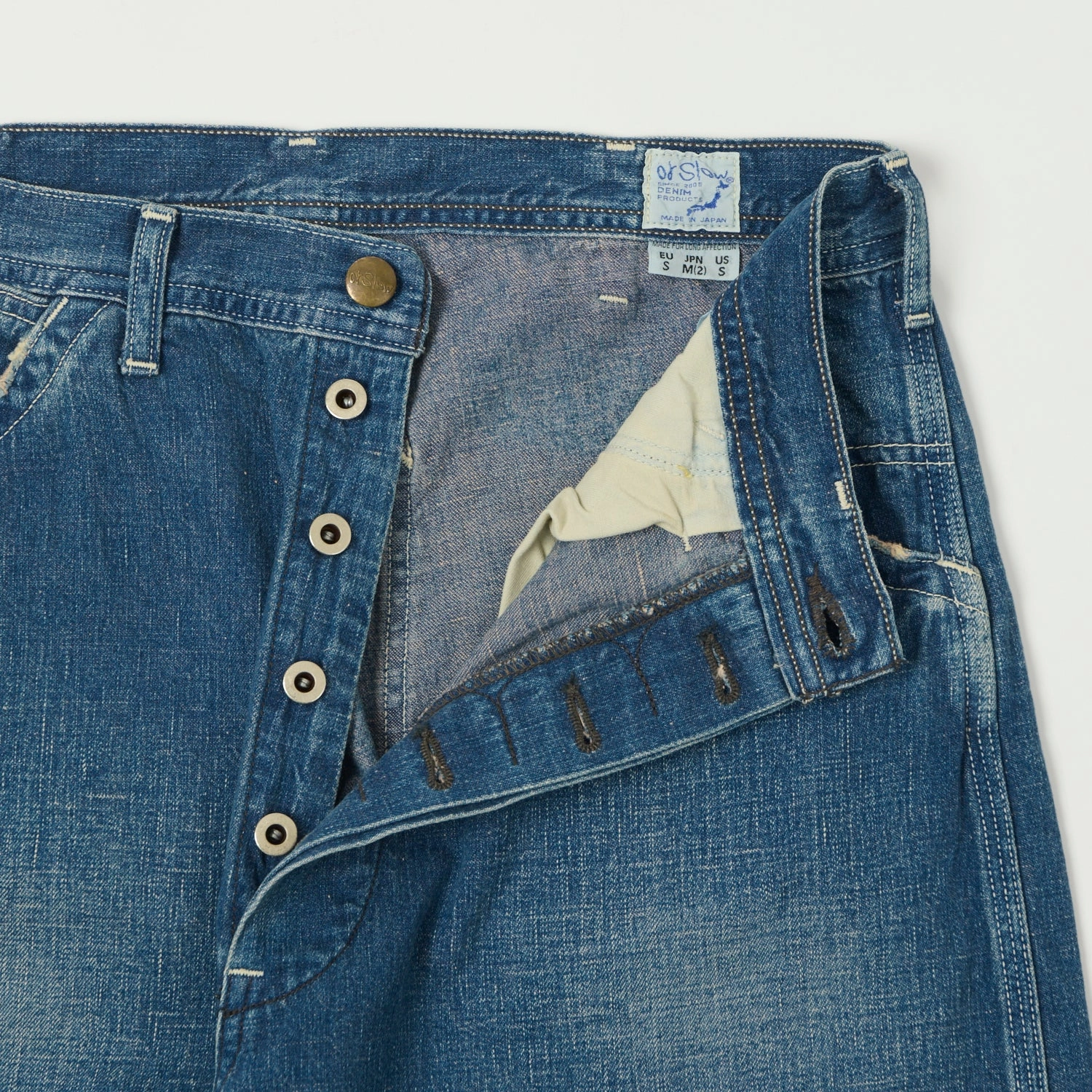 orSlow 1930s Denim Painter Pants - Used Wash