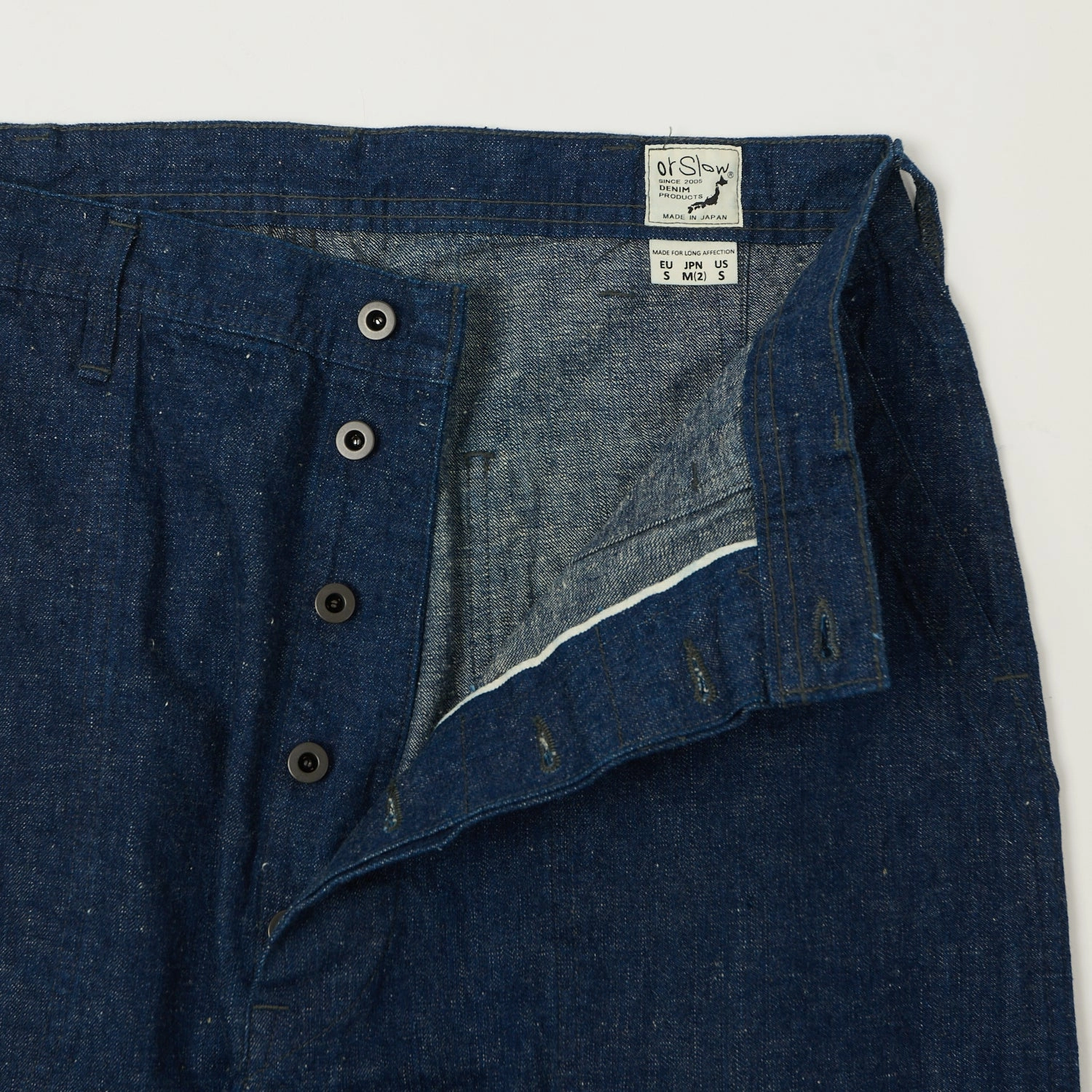 orSlow U.S. Navy Denim Trousers - One Wash