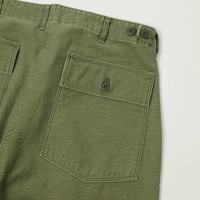 orSlow Vintage U.S. Army Fatigue Trousers - Olive Stone Wash orSlow Vintage U.S. Army Fatigue Trousers - Olive Stone Wash