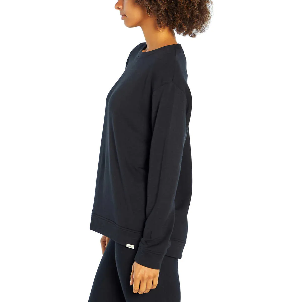 Orvis Women's Relaxed Fit Crewneck Tunic Length Pullover Top