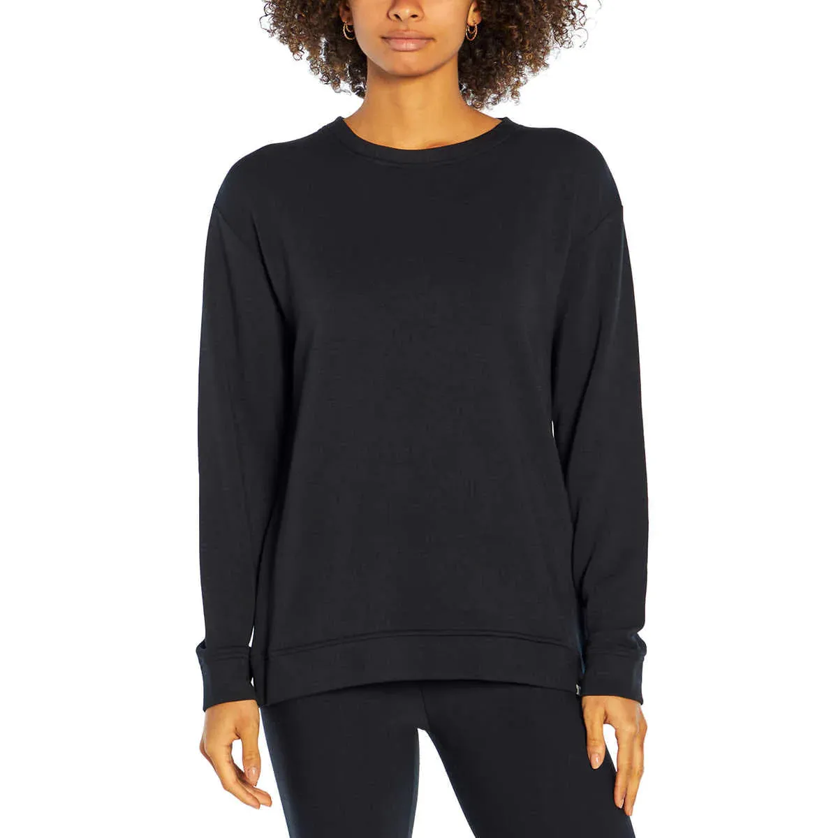Orvis Women's Relaxed Fit Crewneck Tunic Length Pullover Top