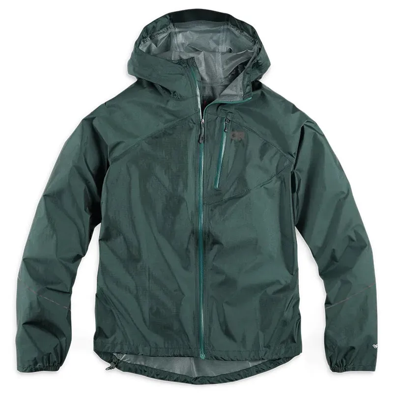 Outdoor Research Helium Women's Plus Size Rain Jacket Treeline sizes 1X - 4X