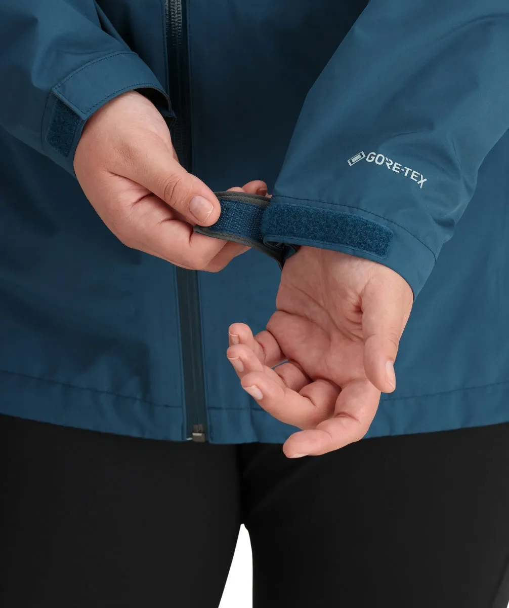 Outdoor Research Women’s Aspire II Goretex Rain Shell Jacket Harbor sizes 2X & 4X