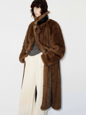 Oversized Faux Fur Coat Oversized Faux Fur Coat