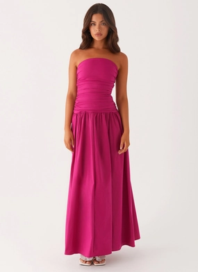 Packable Style Carmel Maxi Dress - Fuchsia Carmel Maxi Dress - Fuchsia Pure Motion Perfect Style Wear