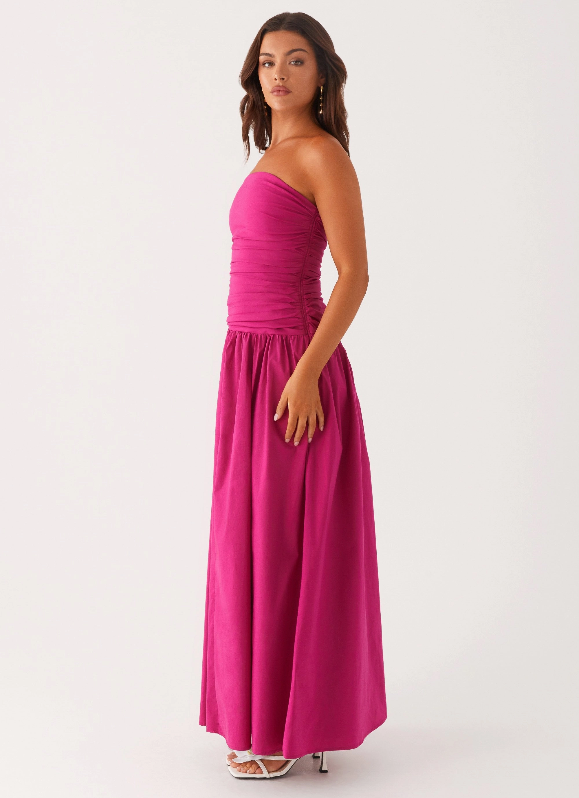 QuickDryTechnology Carmel Maxi Dress - Fuchsia