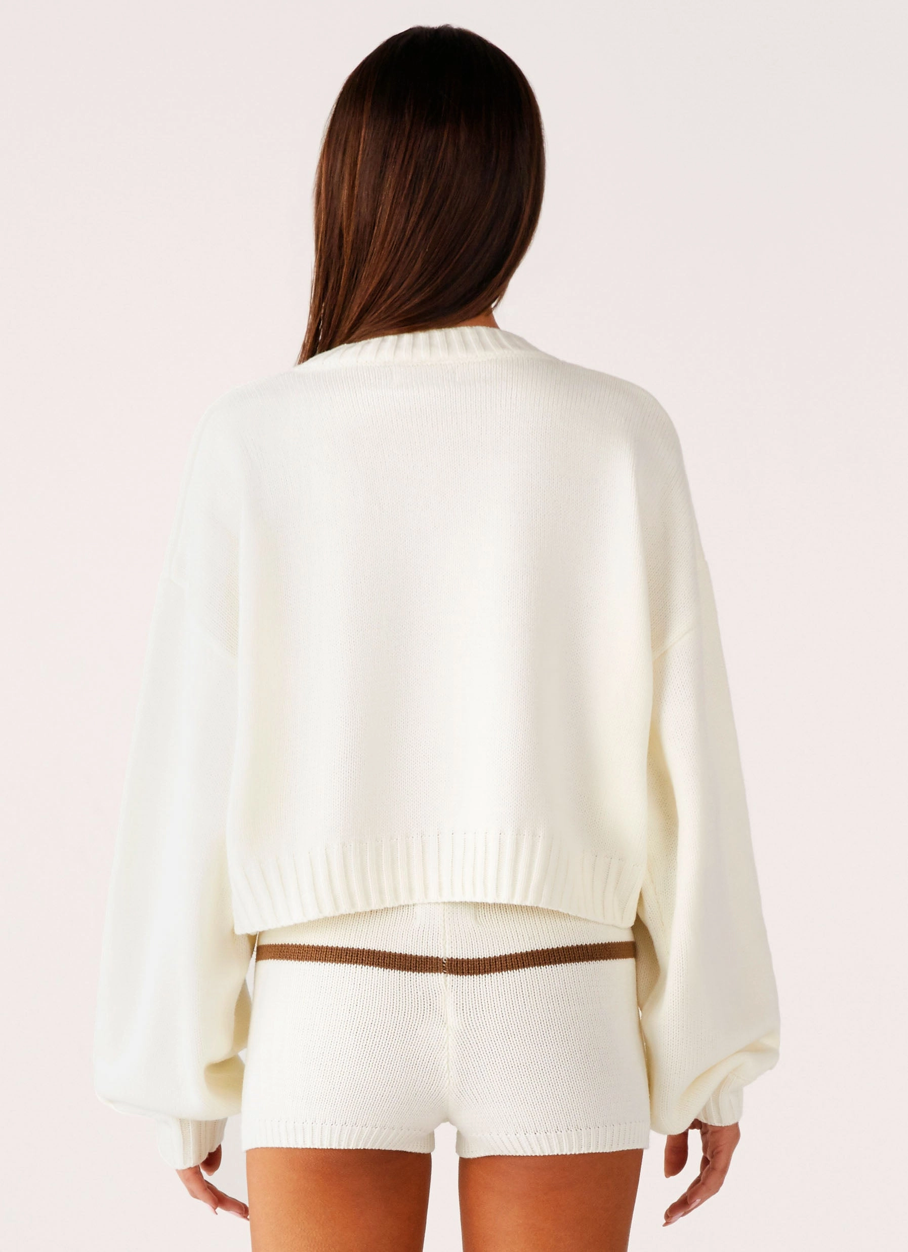 Non Restrictive Movement Paolo Knit Sweater - Off White