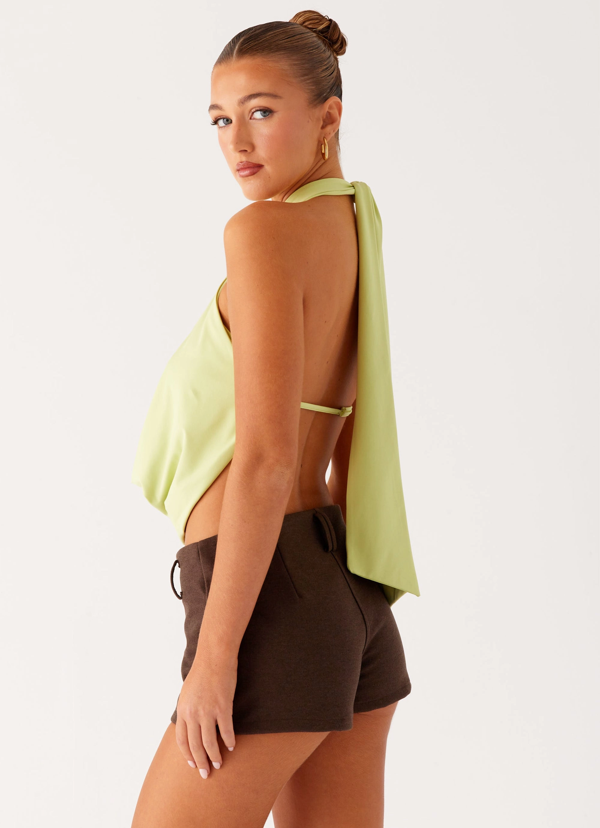 Bamboo Derived Material UV Protection Enhanced Paradisa Top - Green