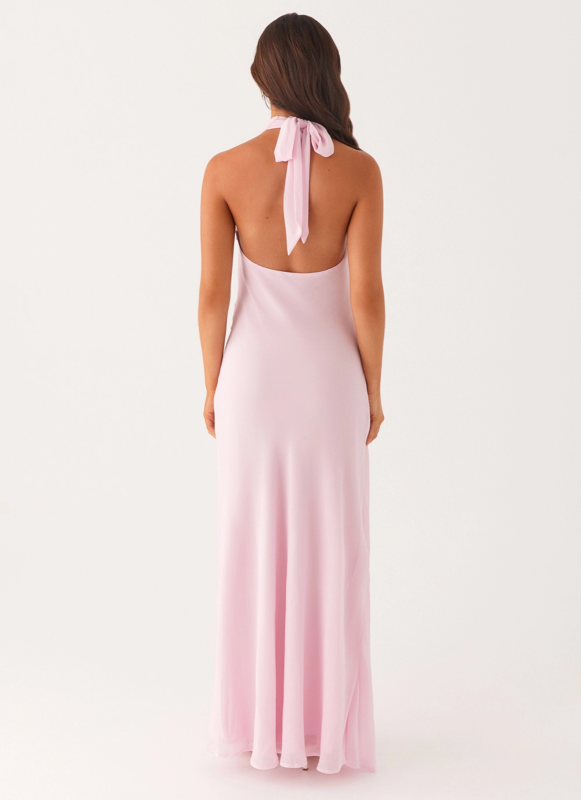 Layered Design Dreamy Look Somebody To You Maxi Dress - Pastel Pink