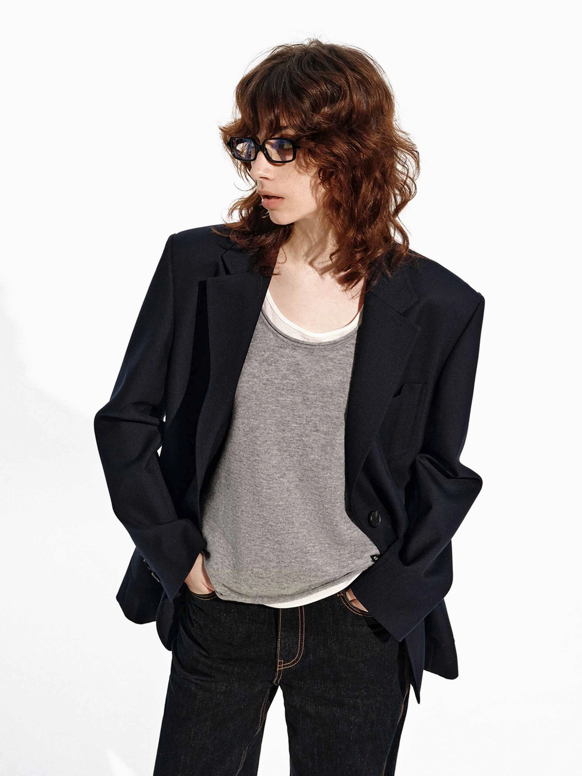 Patch Pocket Tailored Blazer