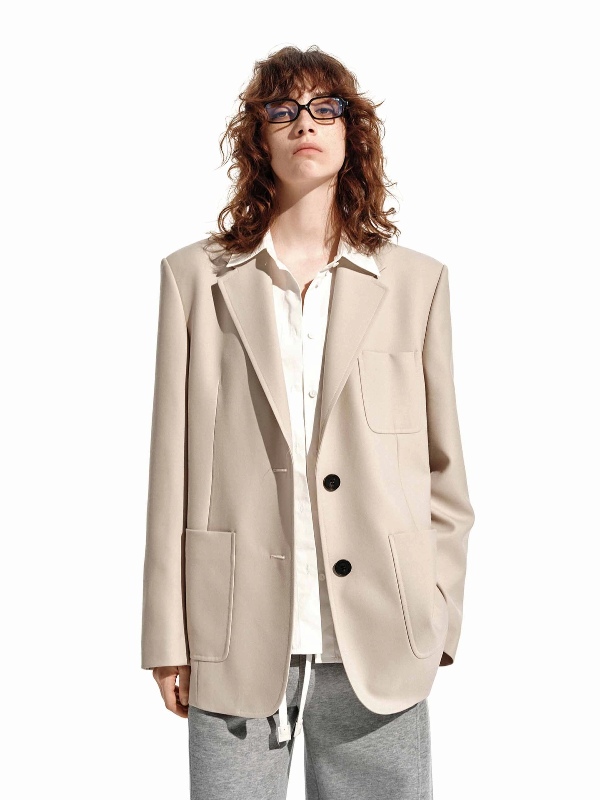 Patch Pocket Tailored Blazer