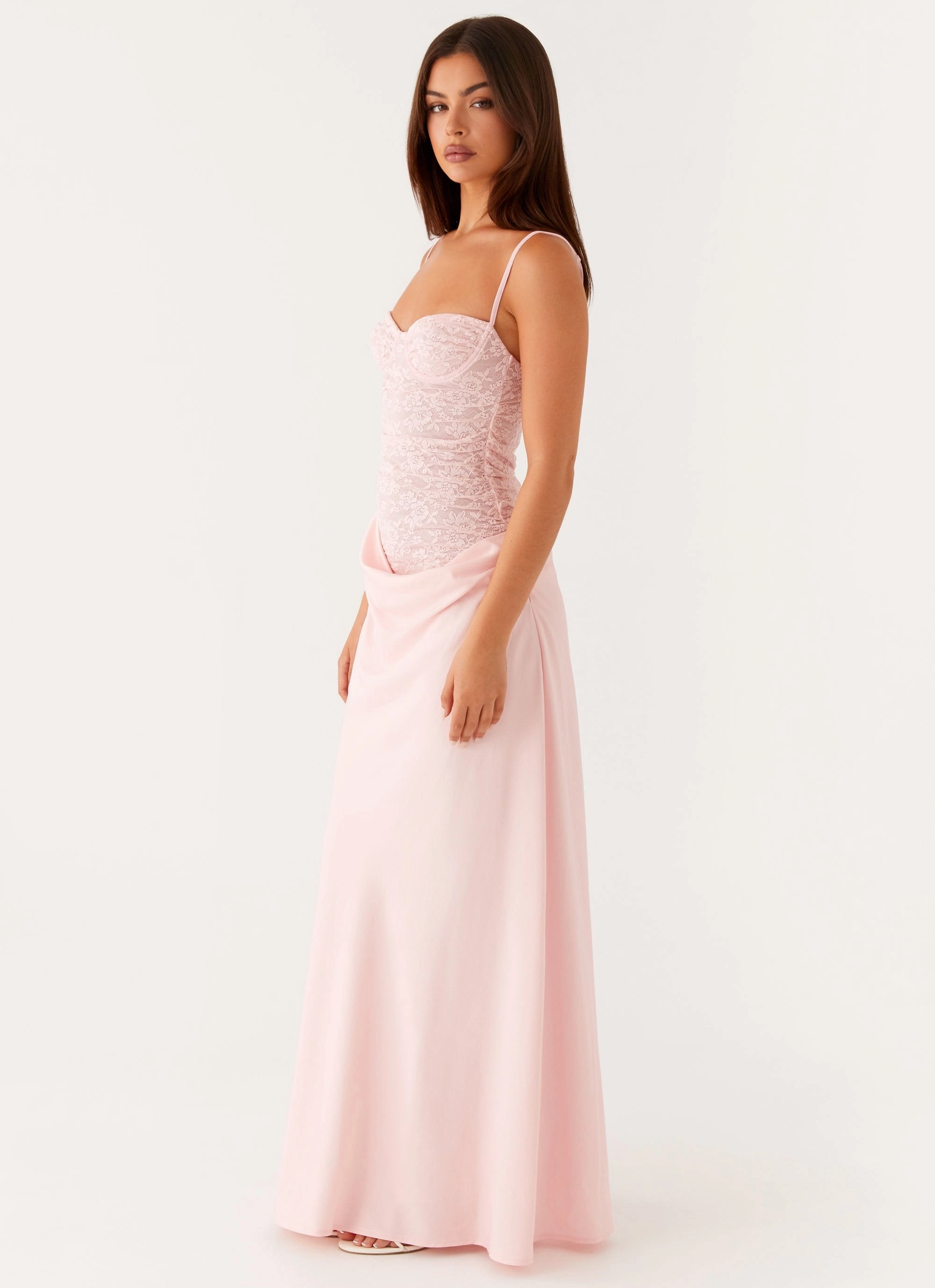 Casual Essential Urban Motion Romy Maxi Dress - Pink
