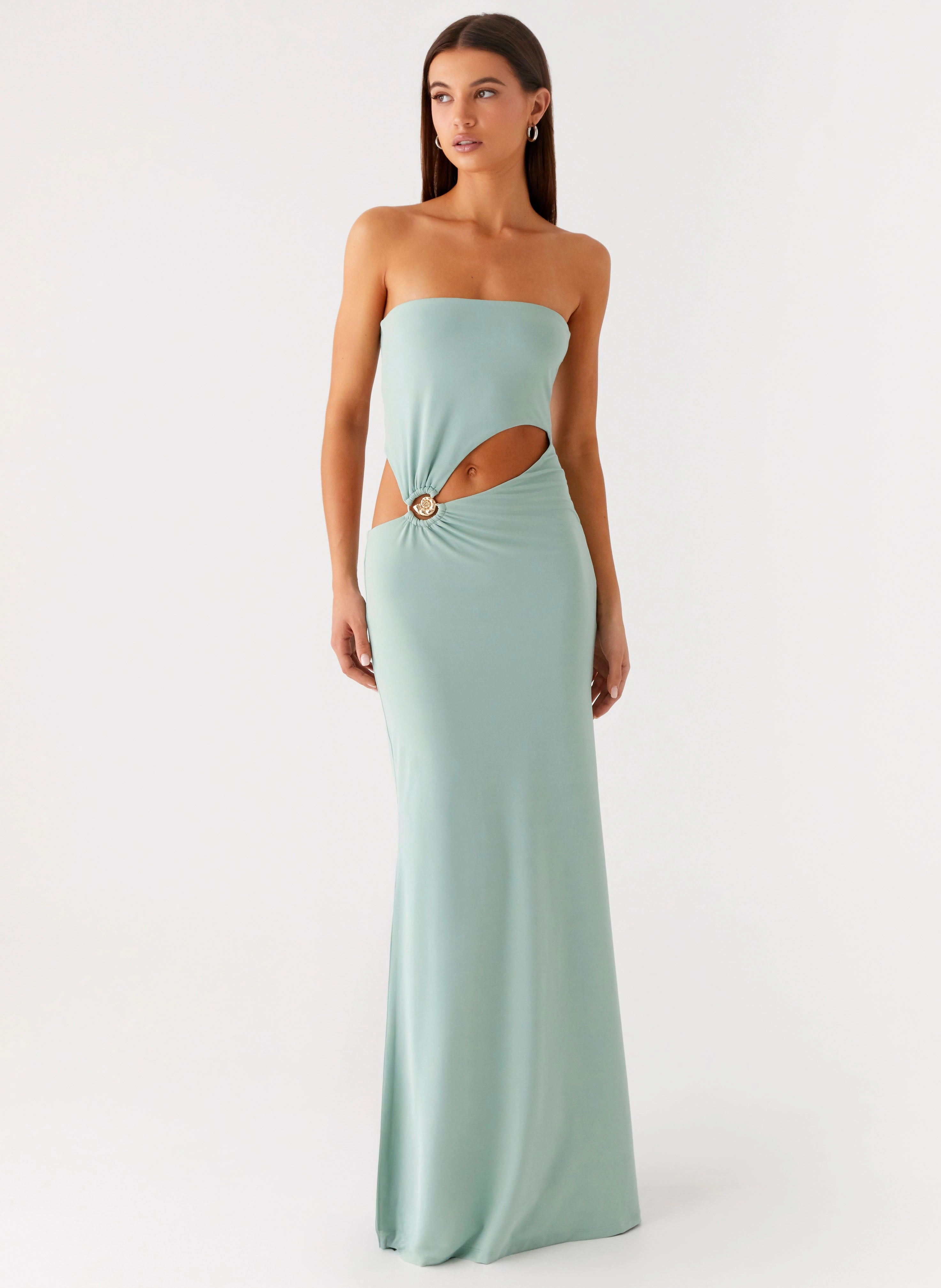 Laurella Maxi Dress - Sage Soft Harmony Calm Mood