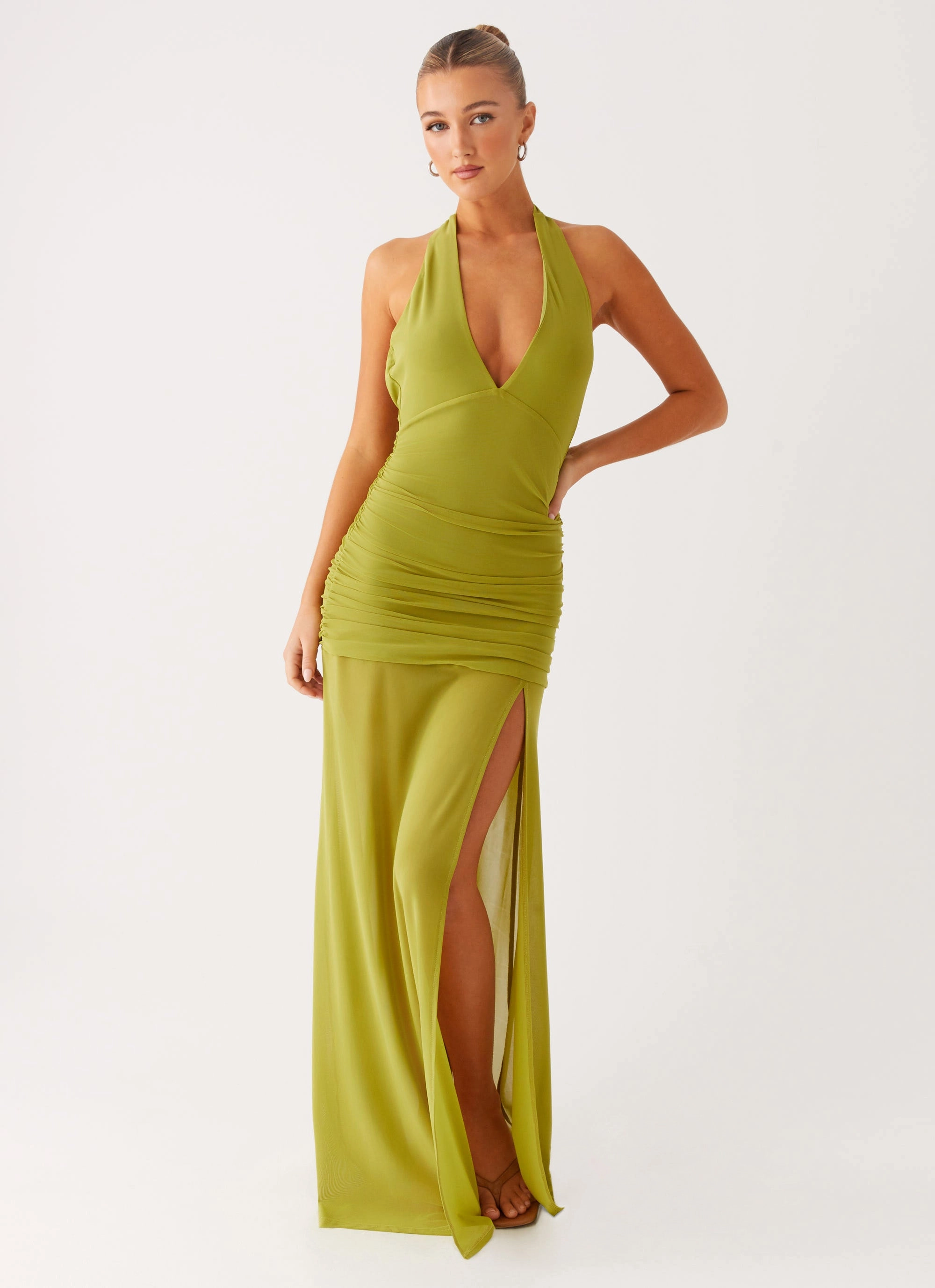Island Muse Dress - Lime Summer Staple