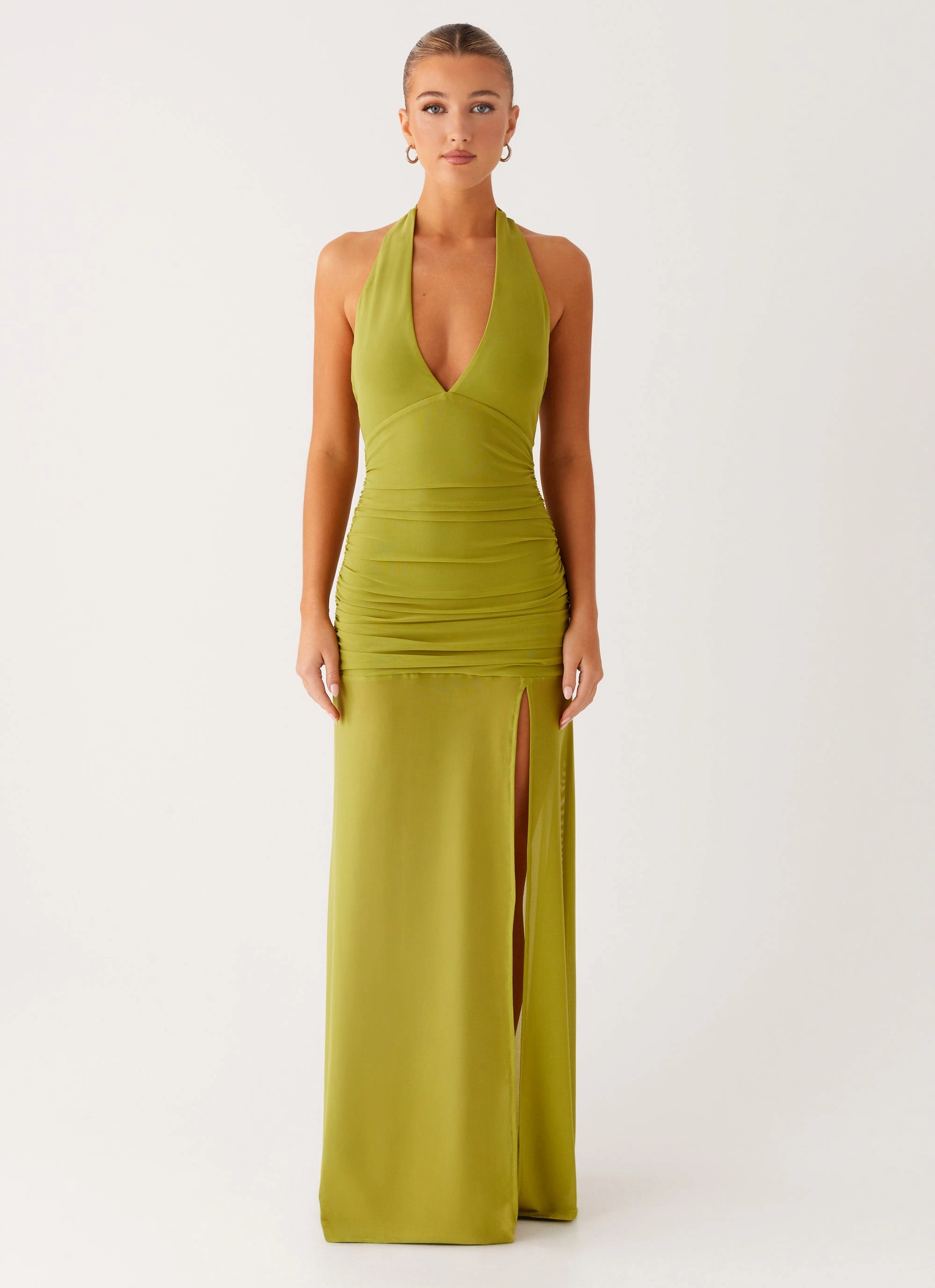 Relaxed Style Island Muse Dress - Lime