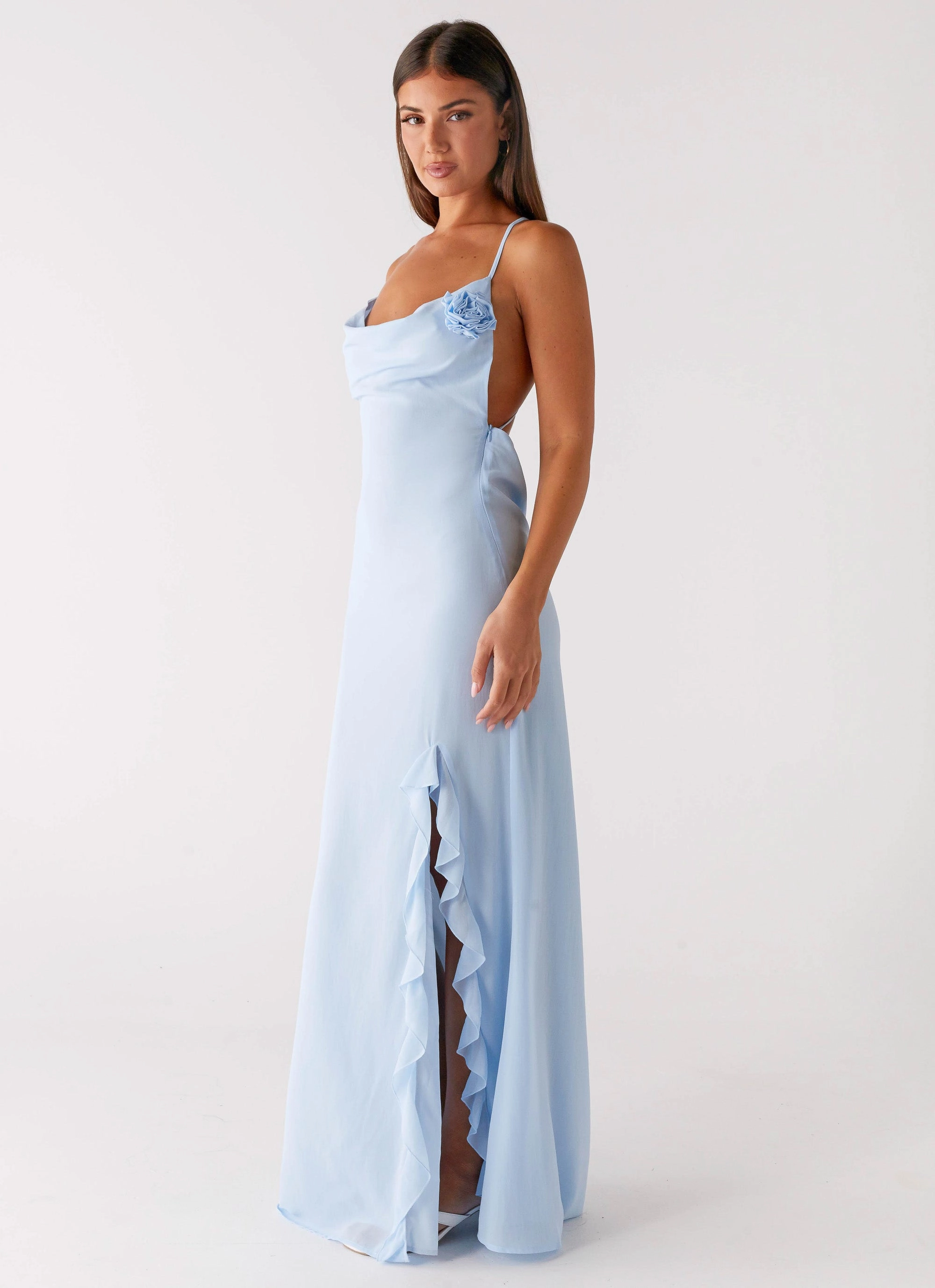 Casual Feel First Class Maxi Dress - Blue
