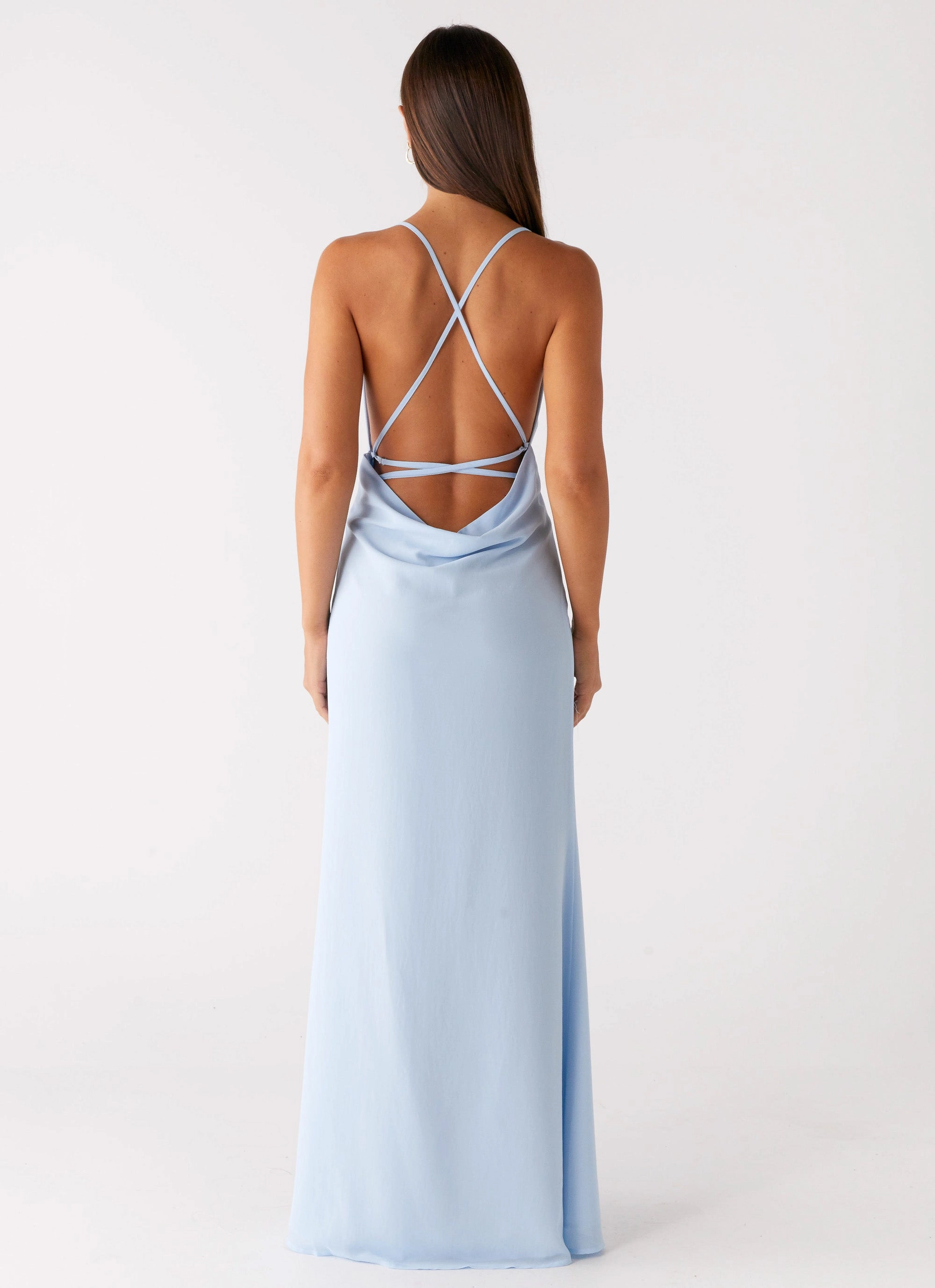 Heritage-Brand Neutral Feel First Class Maxi Dress - Blue