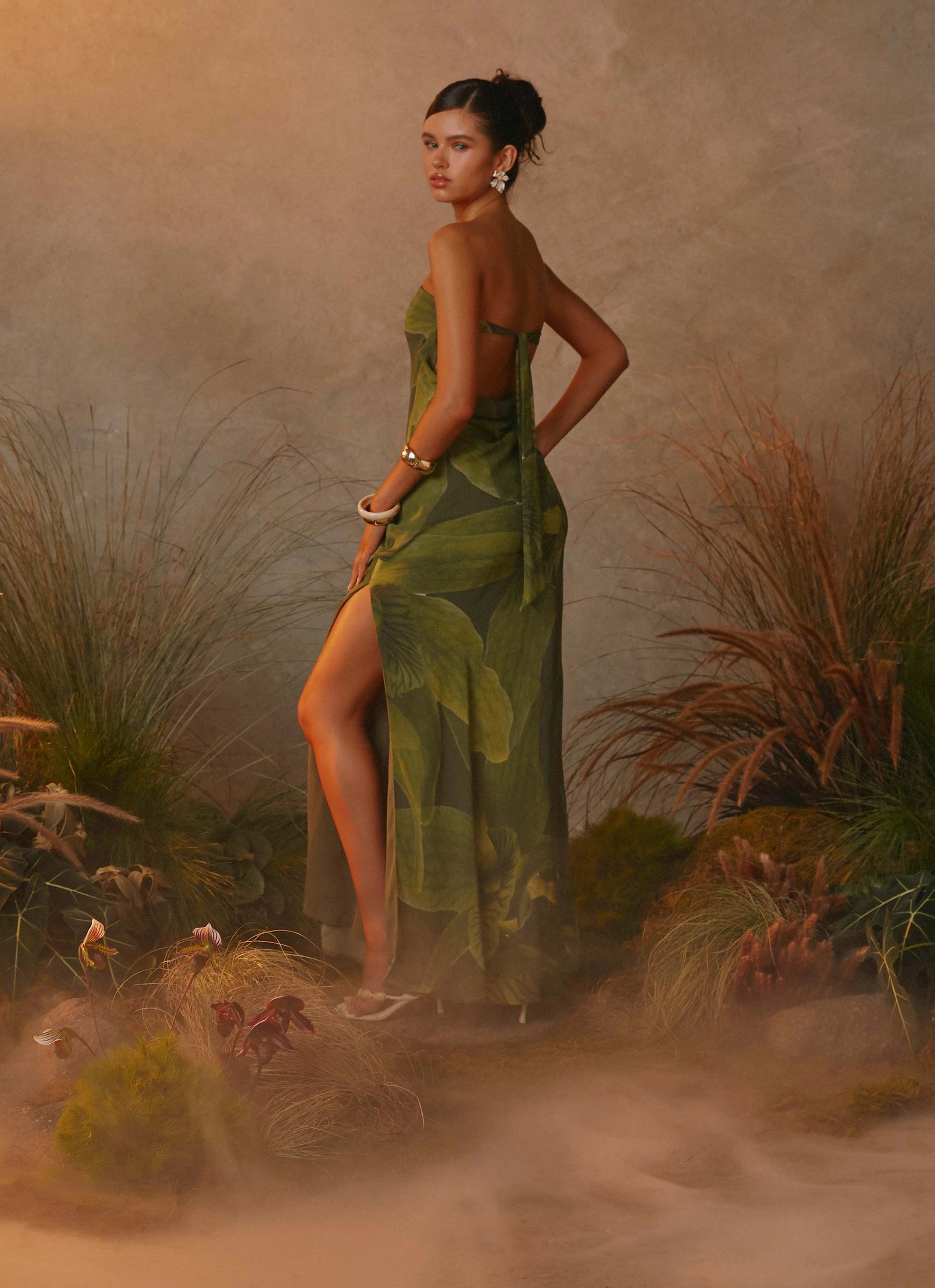 Perfect Layers Nettle Maxi Dress - Tropic Floral