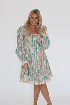 PermanentCrease Amma Floral Dress Moisture Wicking Technology Sleeveless Top Amma Floral Dress