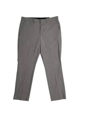 Perry Ellis Portfolio Mens Slim Fit Suit Dress Pants Dark Grey 32 x 29