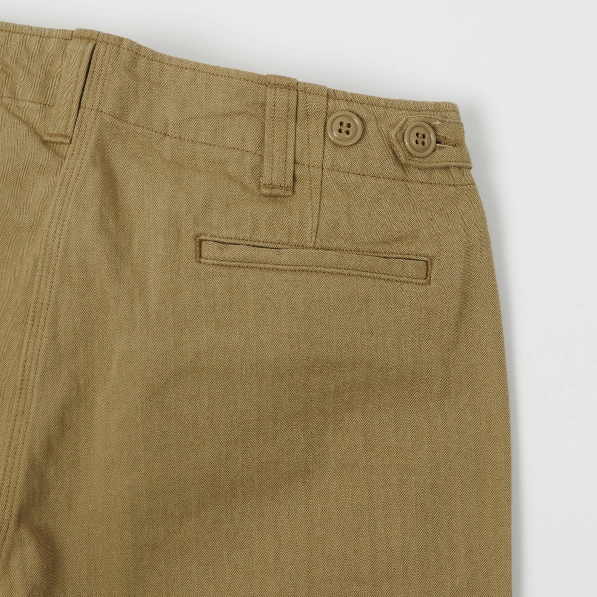 Pherrow's 15W-PM45 Trousers - Beige