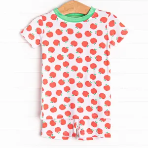 Pick of the Picnic Bamboo Pajama Short Set, Red