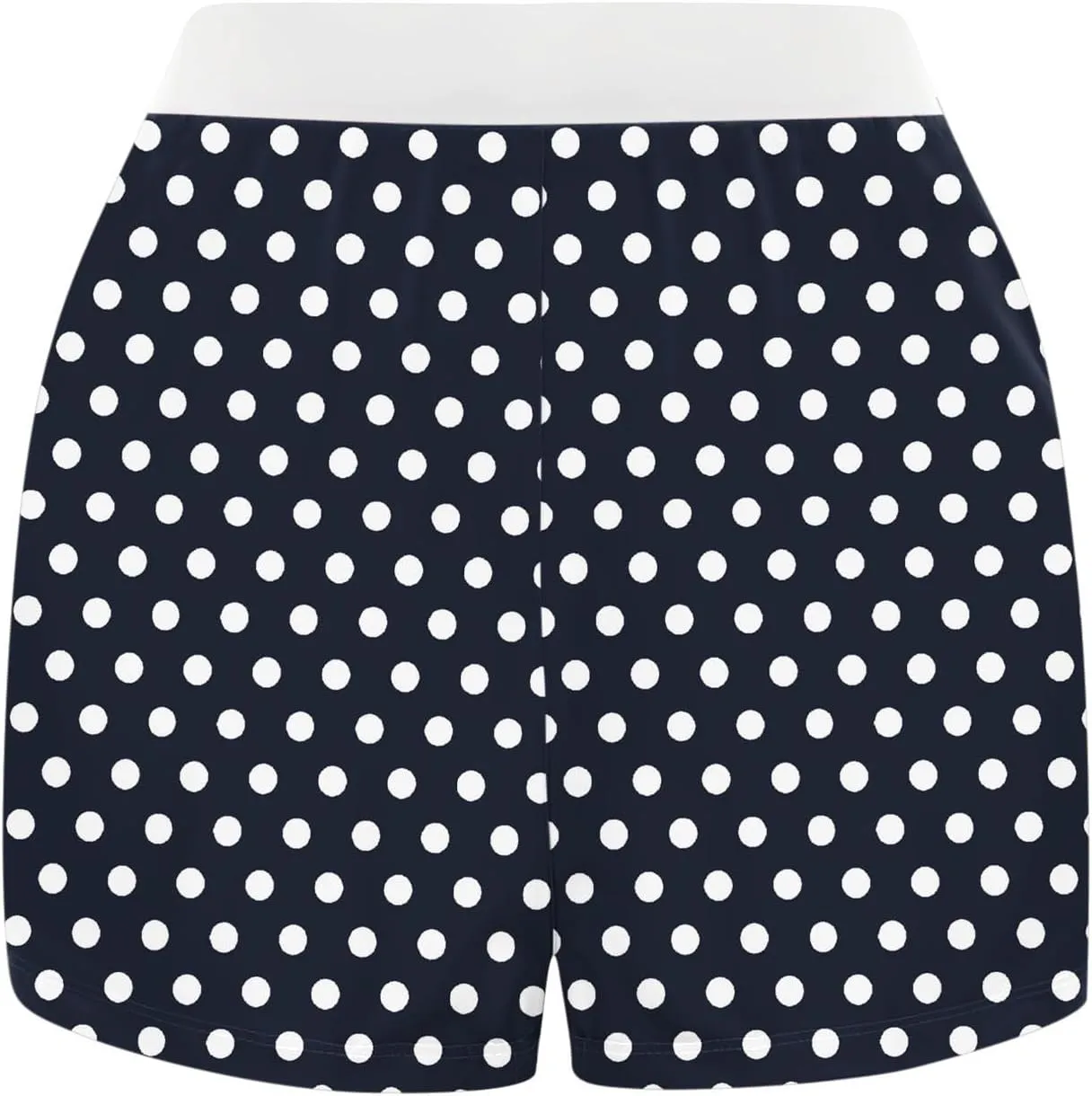 Ploka Dots Boxer Shorts for Women Summer Patchwork High Waisted Sleepwear Pajama Bottoms Lounge Vacation Beach Shorts