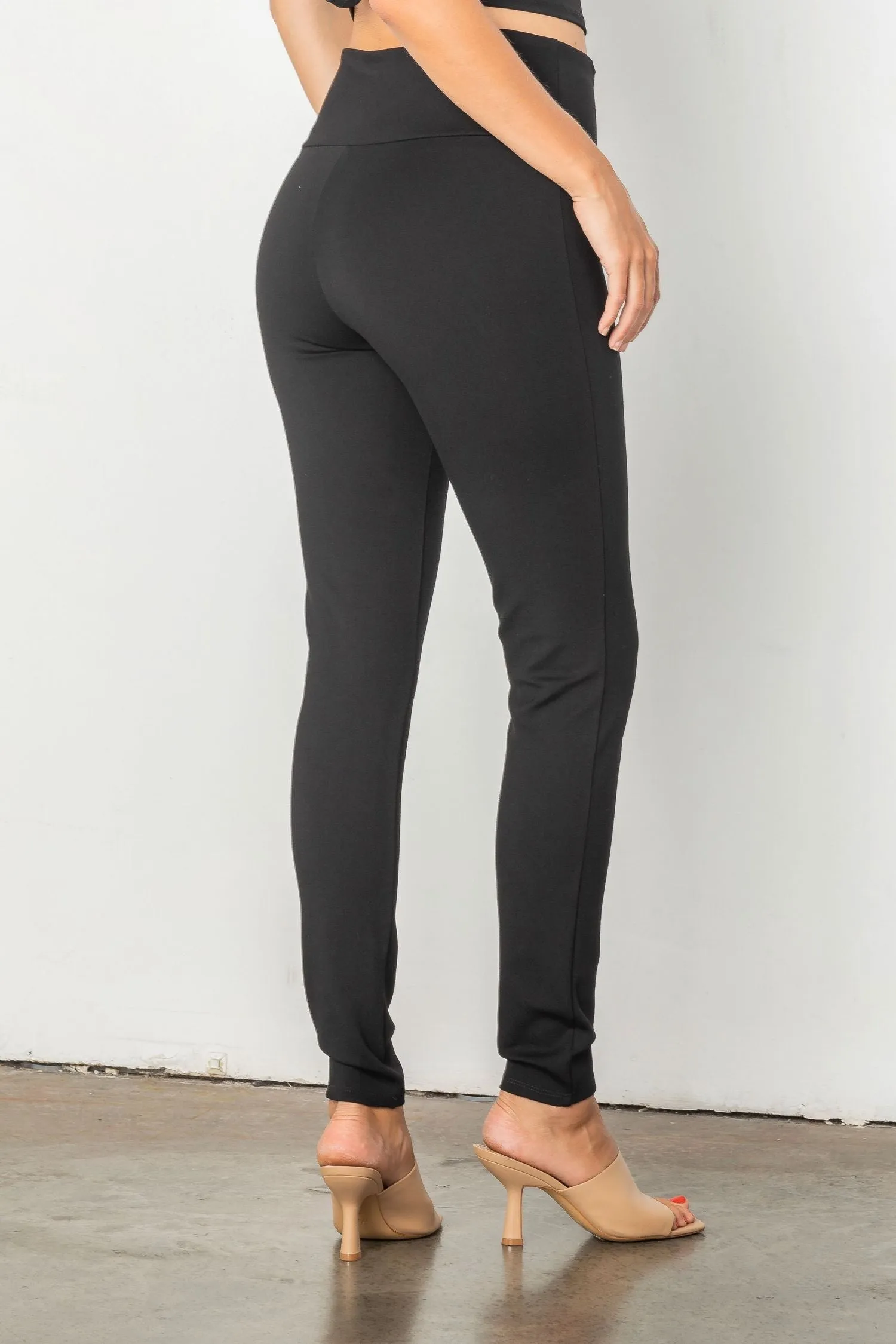Plus Size Black Leggings