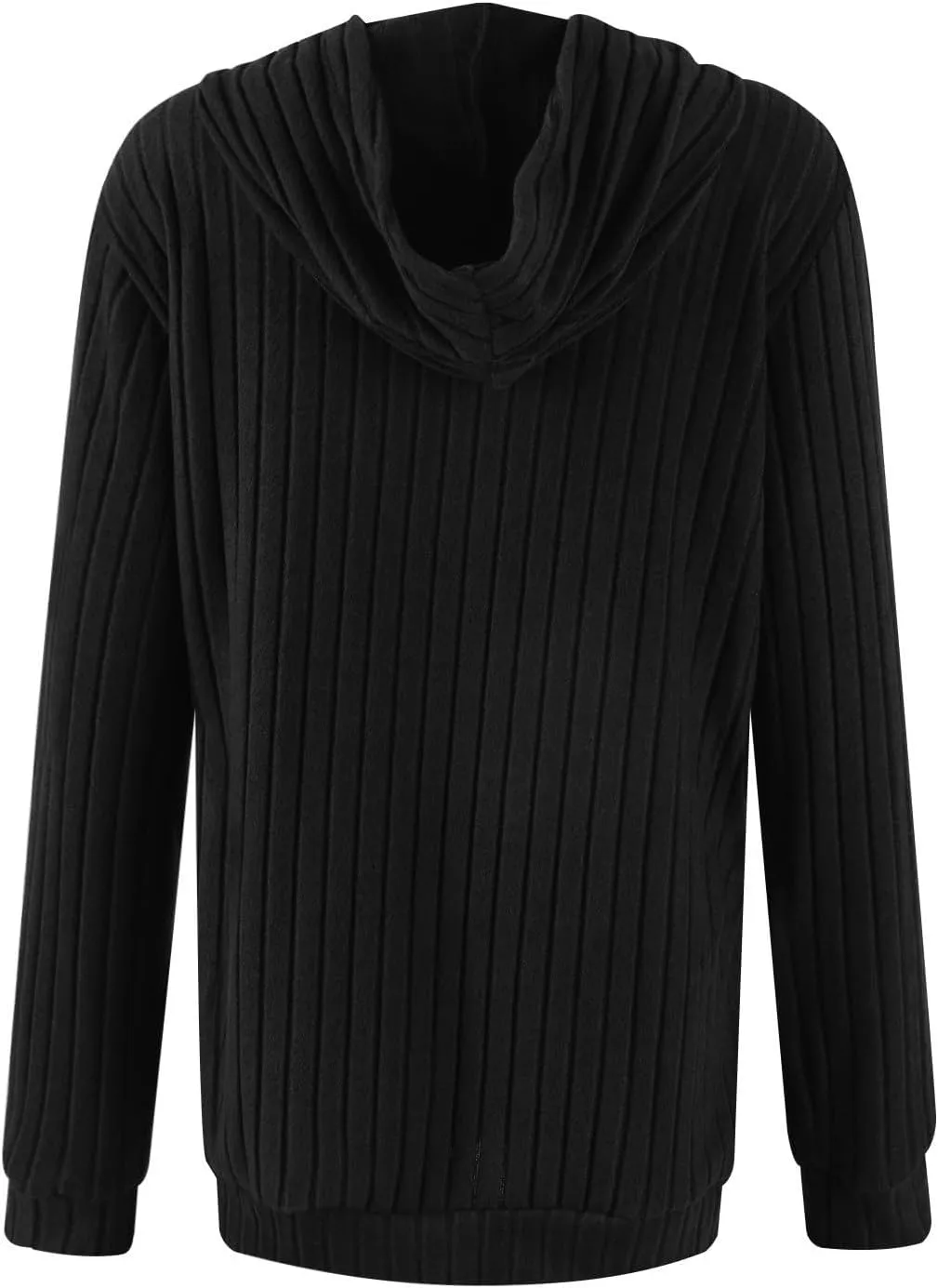 Plus Size Hoodies for Women Comfy Long Sleeve Shirts Kangaroo Pocket Pullover Sweatshirts Ribbed Knit Tunic Sweater