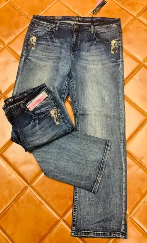 Plus-Size Jean by Grace in LA