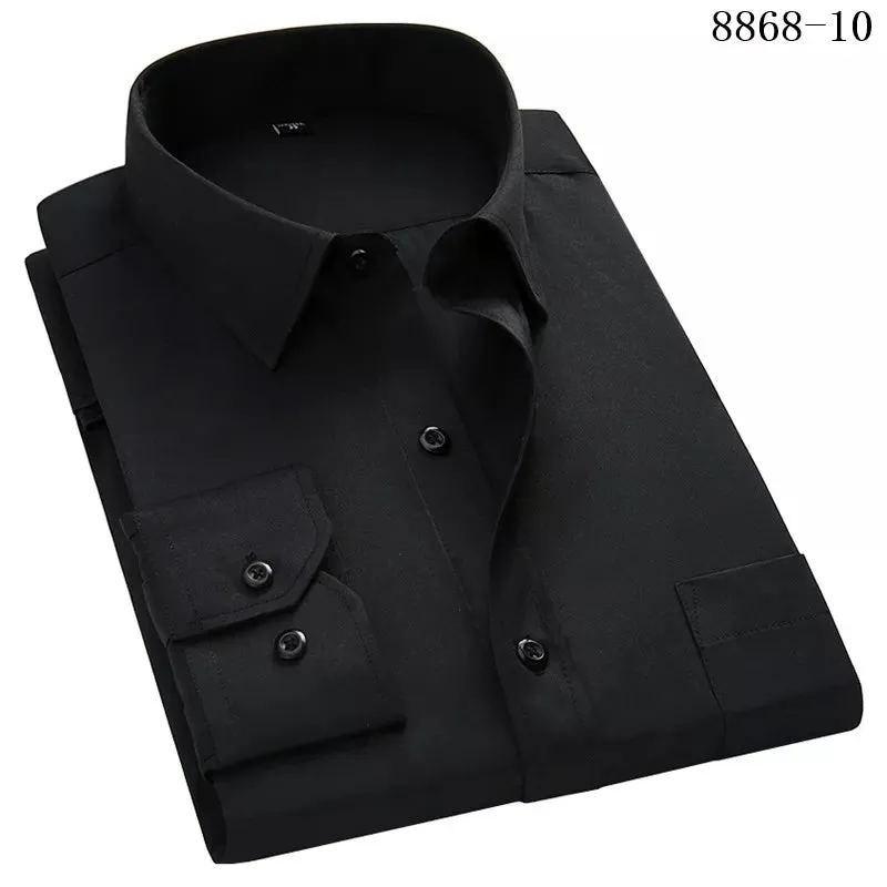 Plus Size Men's Business Casual Shirts