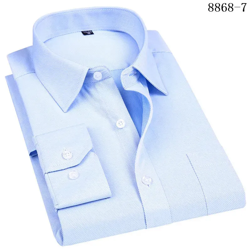 Plus Size Men's Business Casual Shirts