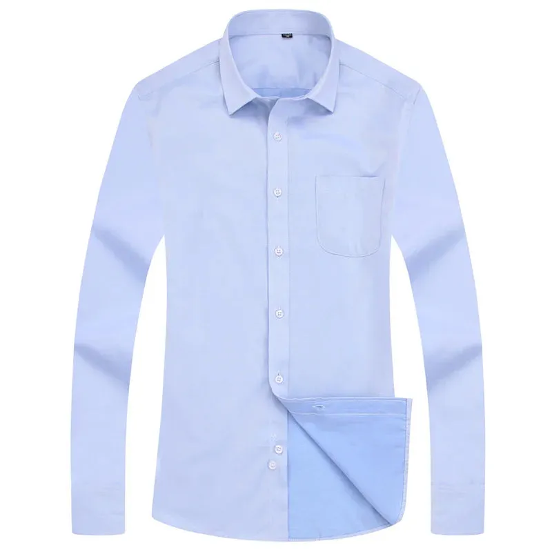 Plus Size Men's Business Casual Shirts