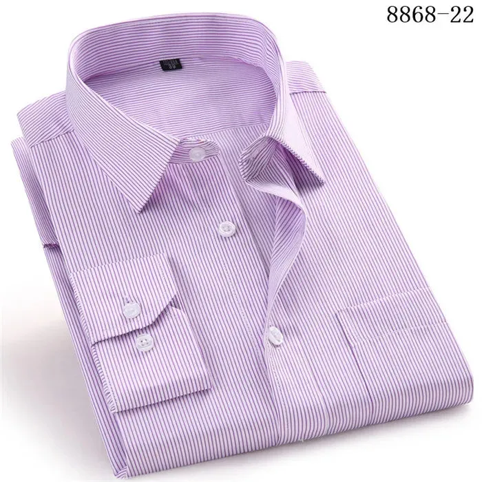 Plus Size Men's Business Casual Shirts
