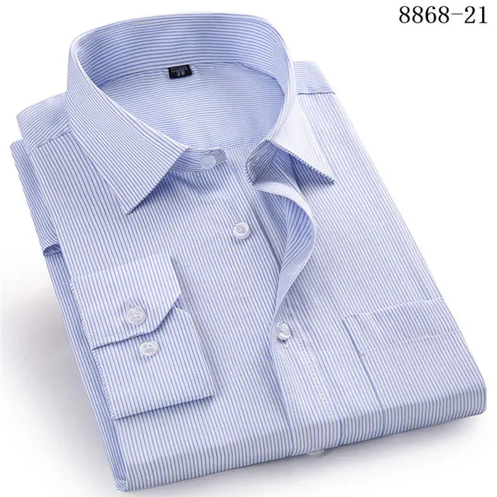 Plus Size Men's Business Casual Shirts
