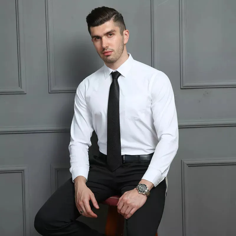 Plus Size Men's Business Casual Shirts