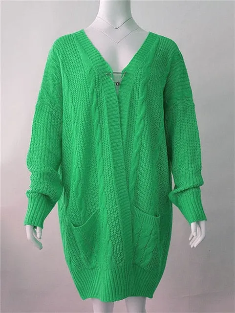 Plus Size OwlPrincess Autumn Winter Knitted Fashion Loose Clothes  Sweaters Jumpers Pullovers Winter Women Clothes