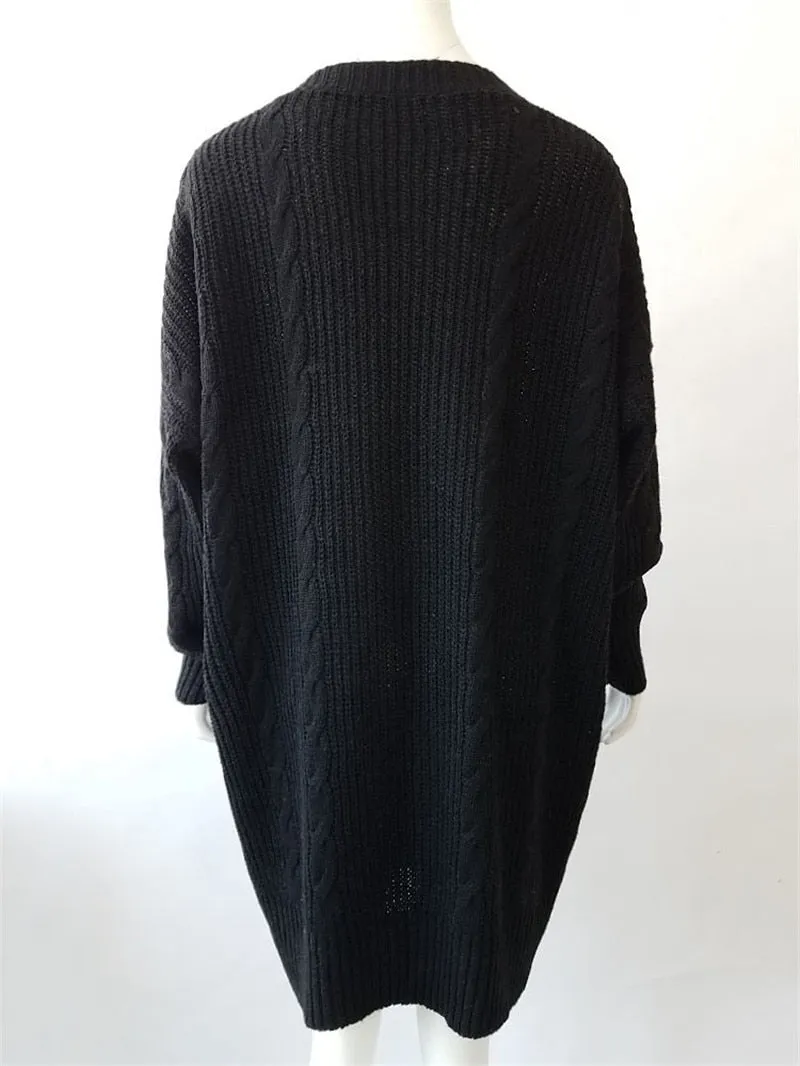 Plus Size OwlPrincess Autumn Winter Knitted Fashion Loose Clothes  Sweaters Jumpers Pullovers Winter Women Clothes