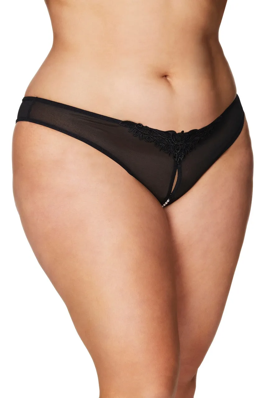 Plus Size Paradise Pearl Thong