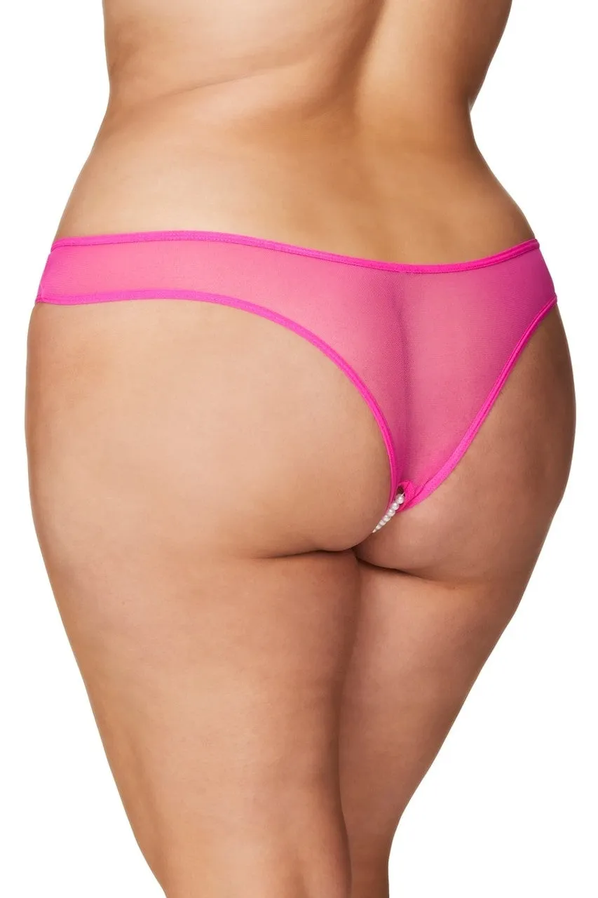 Plus Size Paradise Pearl Thong