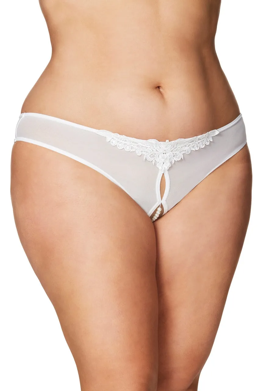 Plus Size Paradise Pearl Thong